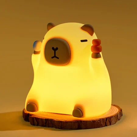 💤Adorable Capybara Night Light – Warm. Soft & Delightfully Unique!
