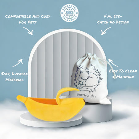 Silly Banana Dog Bed