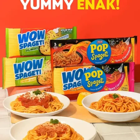 Owner Recommended ⭐ Instant Spaghetti WOW & POP — Sedap Gila, Hanya RM0.59! 🍝🔥
