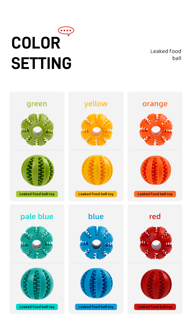 Interactive Treat Ball Toy for Dogs – Slow Feeder & Chew Training Ball (Buy one get one free)