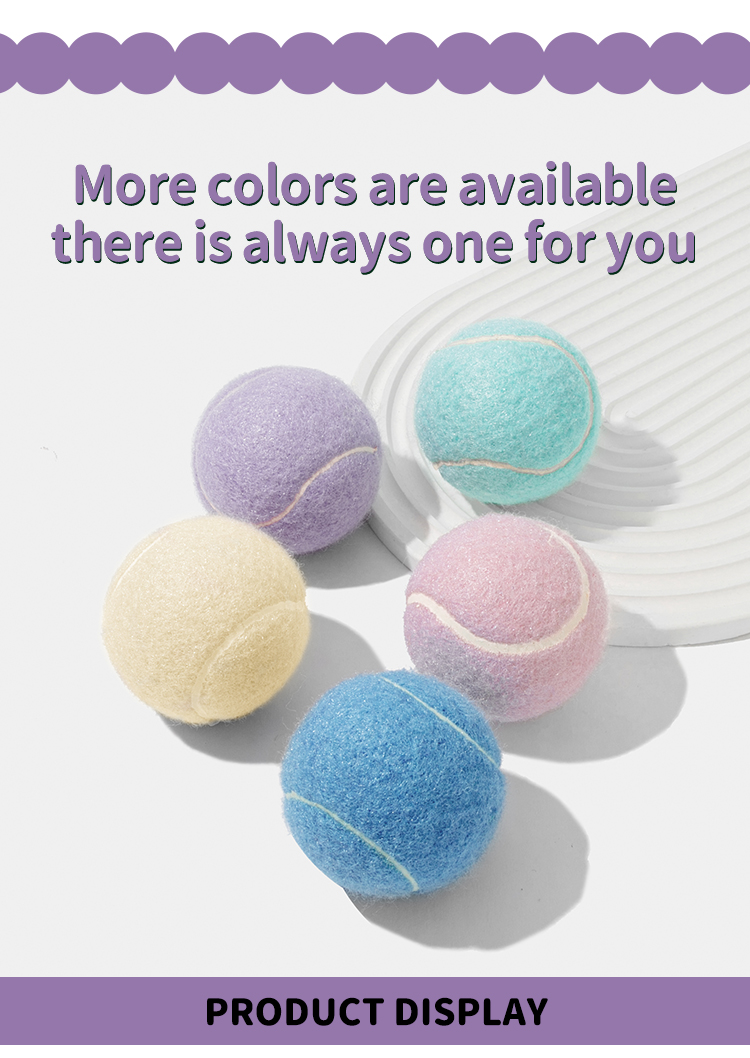 Interactive Dog Tennis Ball – Training, Chew & Fetch Toy for Active Dogs(Buy one get one free)