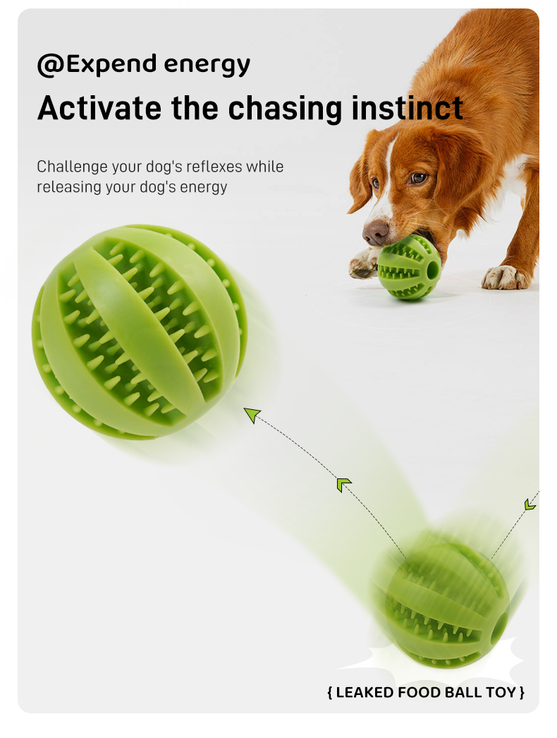 Interactive Treat Ball Toy for Dogs – Slow Feeder & Chew Training Ball (Buy one get one free)