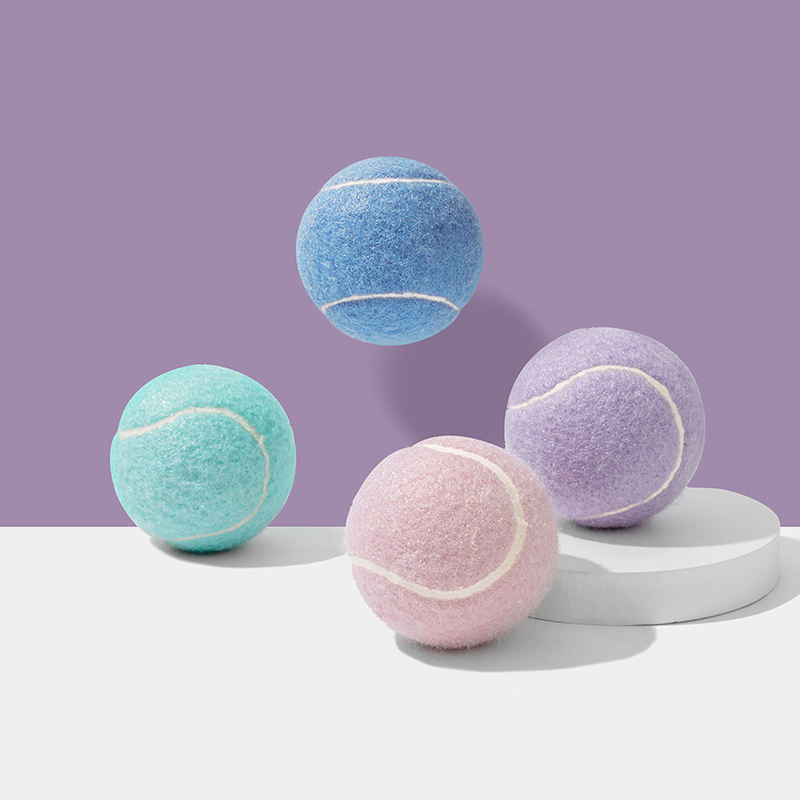 Interactive Dog Tennis Ball – Training, Chew & Fetch Toy for Active Dogs(Buy one get one free)