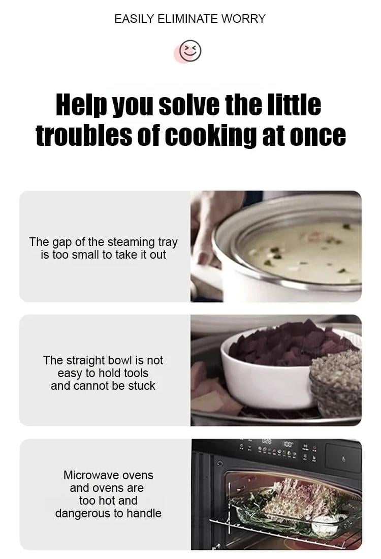 Tak Panas, Tak Tumpah! Klip Anti-Panas Mangkuk Dapur — RM9.90 | Beli 1 Percuma 1 🎁